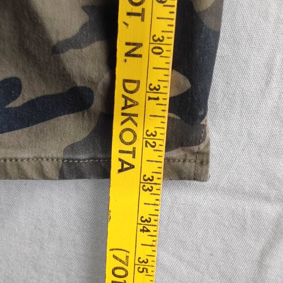 George capri pants women's size 16 camouflage pattern green and brown colour - Picture 10 of 13